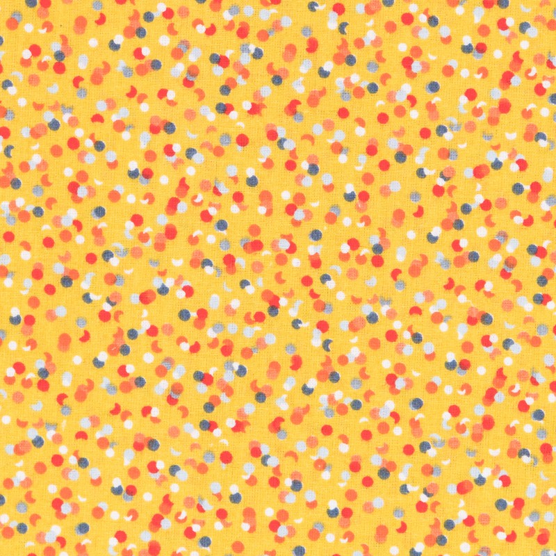 Tela Patchwork Party Ocre - Ribes y Casals