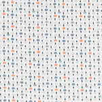 Tela Patchwork Pitt Naranja - Ribes y Casals