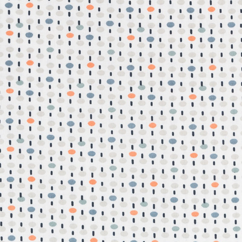 Tela Patchwork Pitt Naranja - Ribes y Casals