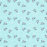 Tela Patchwork Planes Verde Agua - Ribes y Casals