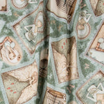 Tela Patchwork Santoro&#39;s Mirabelle Verde Pálido - Ribes y Casals