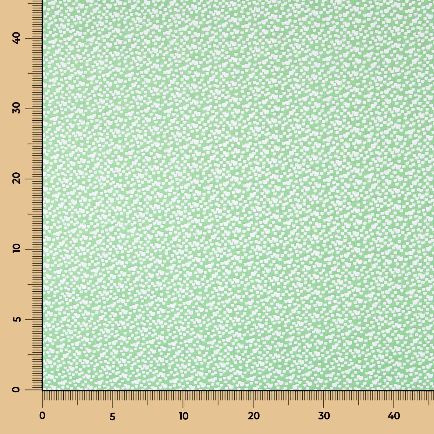 Tela Patchwork Shelley Verde - Ribes y Casals
