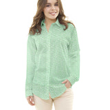 Tela Patchwork Shelley Verde - Ribes y Casals