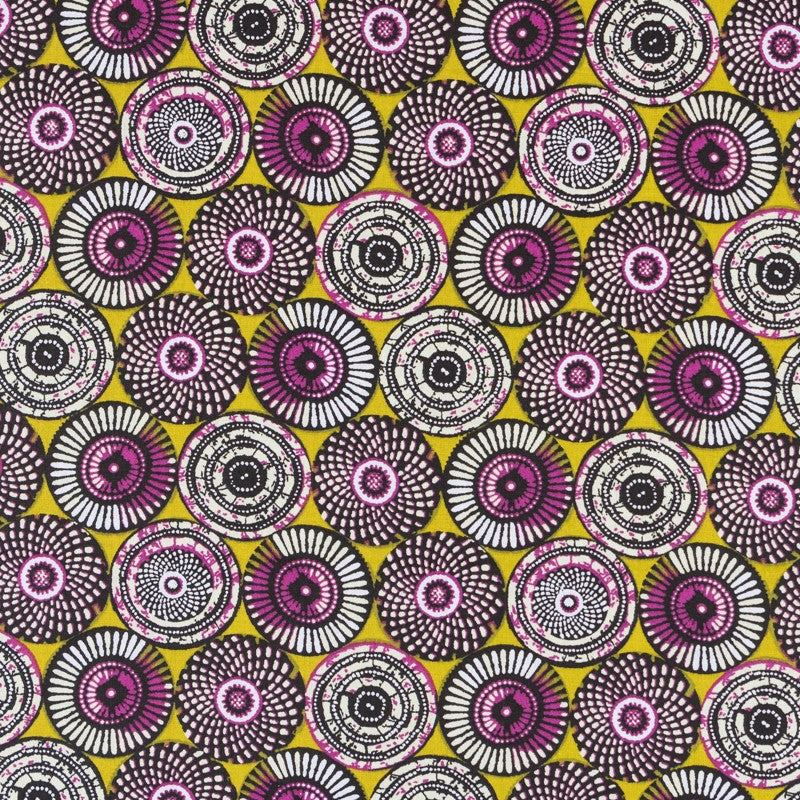 Tela Patchwork Soweto Verde - Ribes y Casals