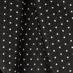 Tela Patchwork Topos Fondo Negro - Ribes y Casals