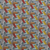 Tela Patchwork Triángulos Agua - Ribes y Casals