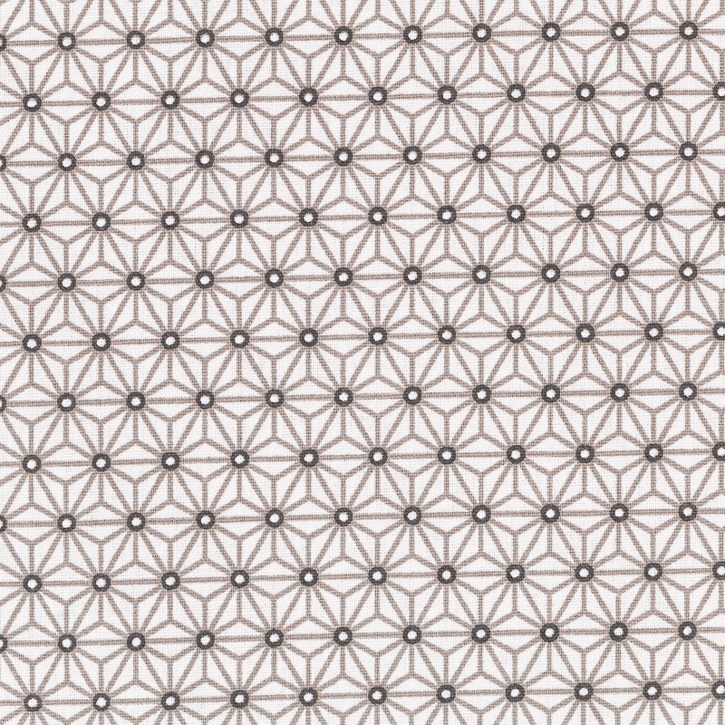 Tela Patchwork Vector Blanca - Ribes y Casals