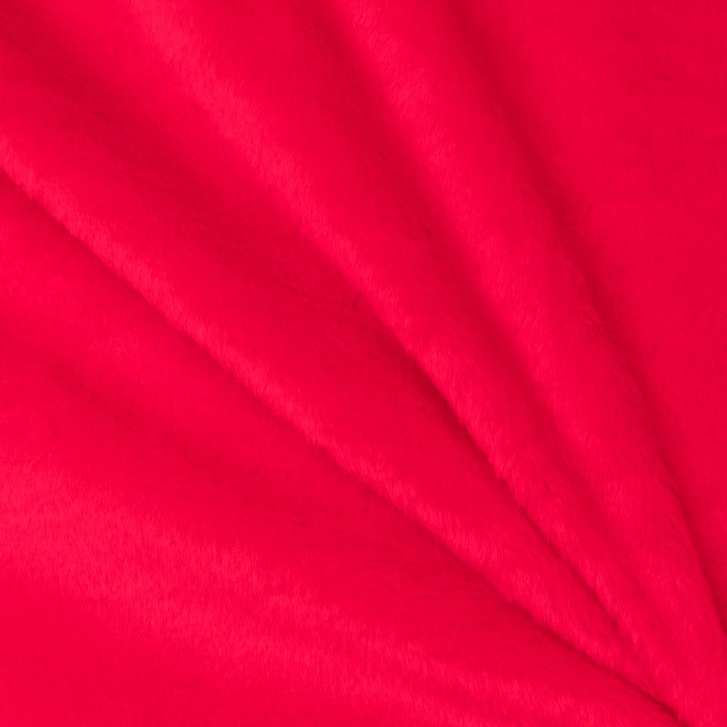 Retal Tela Pelo Corto Rojo 60x150 cm - Ribes y Casals