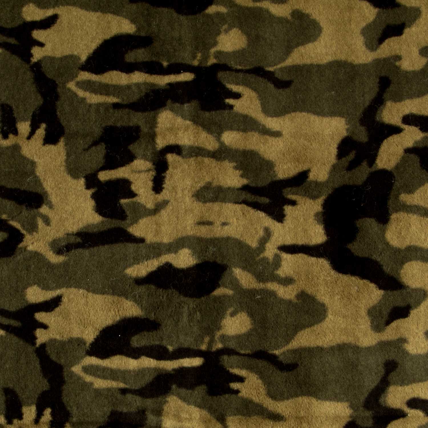 Tela Pelo Corto suave Militar Verde - Ribes y Casals