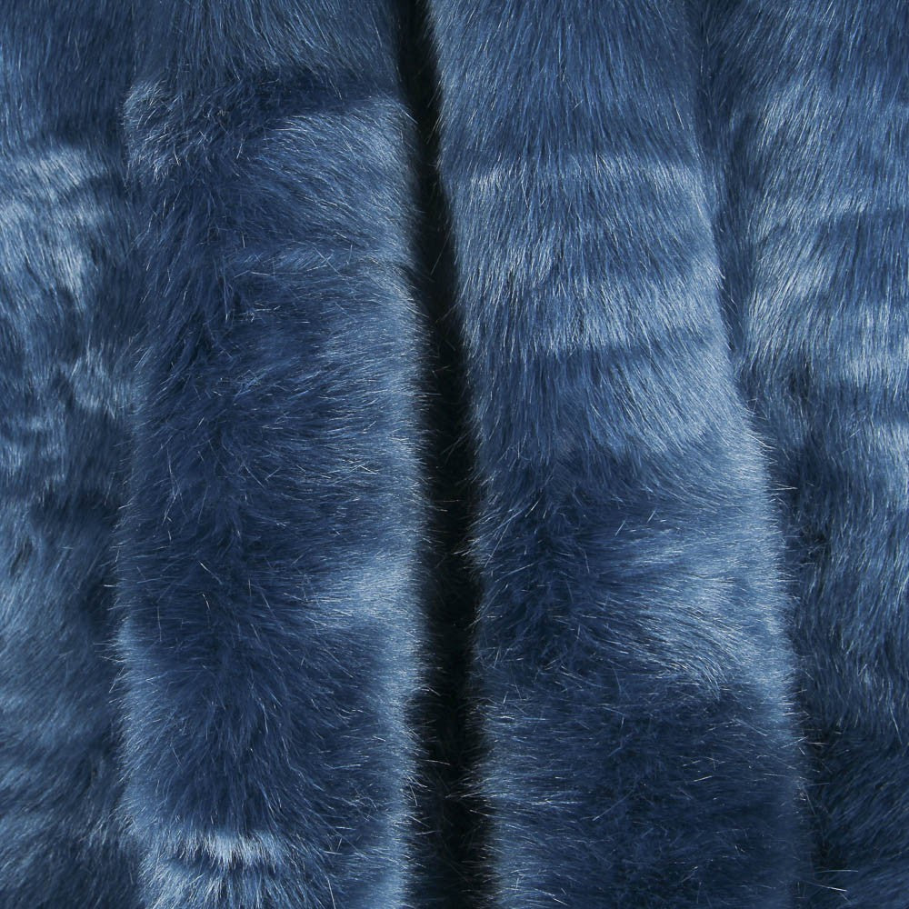 Tela Pelo Invierno Azul Báltico - Ribes y Casals