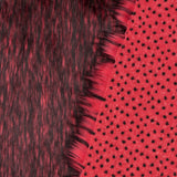 Tela Pelo Largo Rojo Bicolor - Ribes y Casals