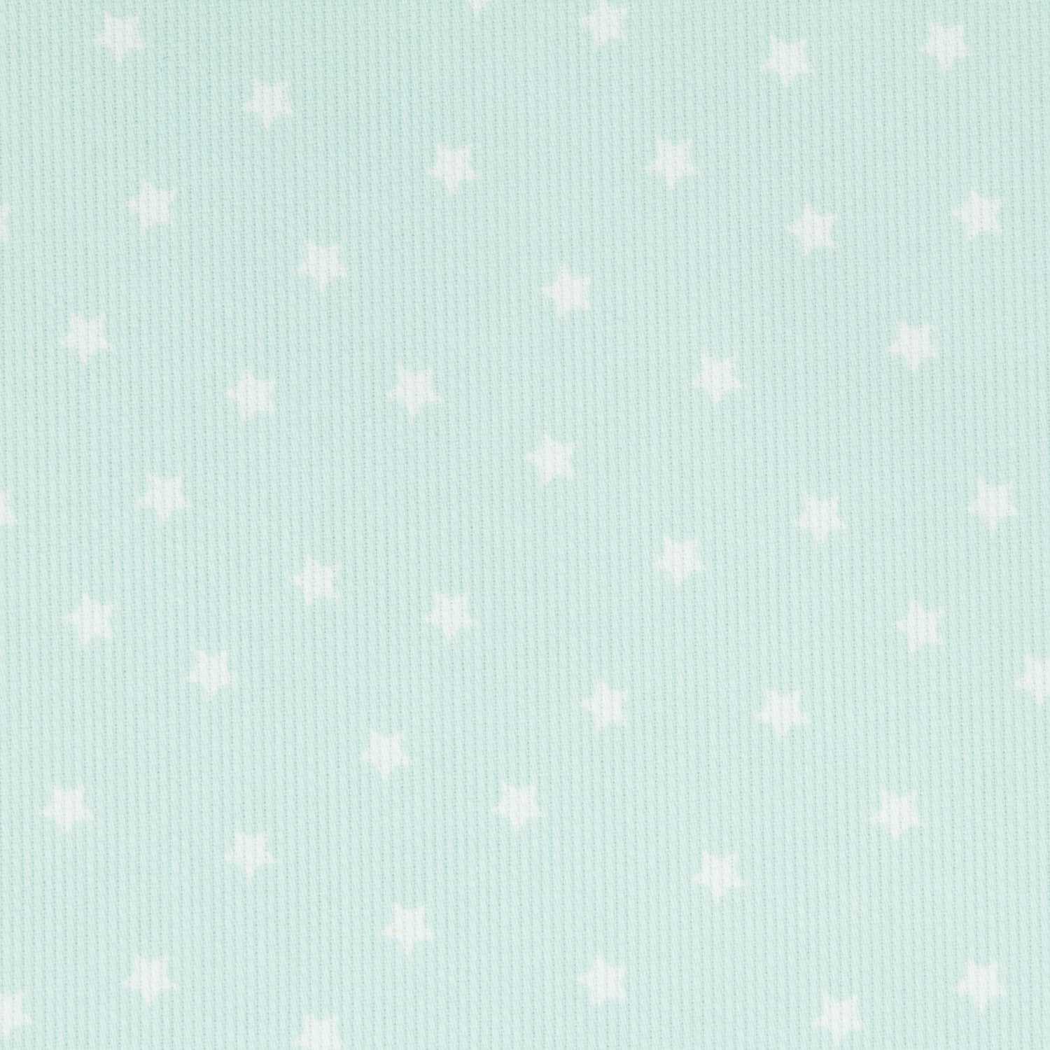 Tela Piqué Canutillo Estrella Verde - Ribes y Casals