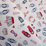 Tela Piqué Estampado Summer - Ribes y Casals