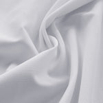 Tela Piqué Milrayas Blanca - Ribes y Casals