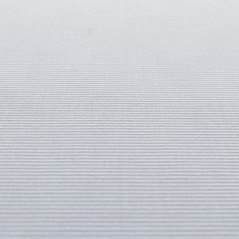 Tela Piqué Milrayas Blanca - Ribes y Casals