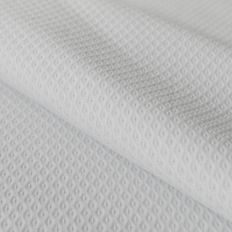 Tela Piqué Ojo Perdiz Blanco - Ribes y Casals