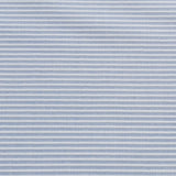 Tela Piqué Otomán Bicolor Celeste - Ribes y Casals