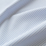 Tela Piqué Otomán Bicolor Celeste - Ribes y Casals