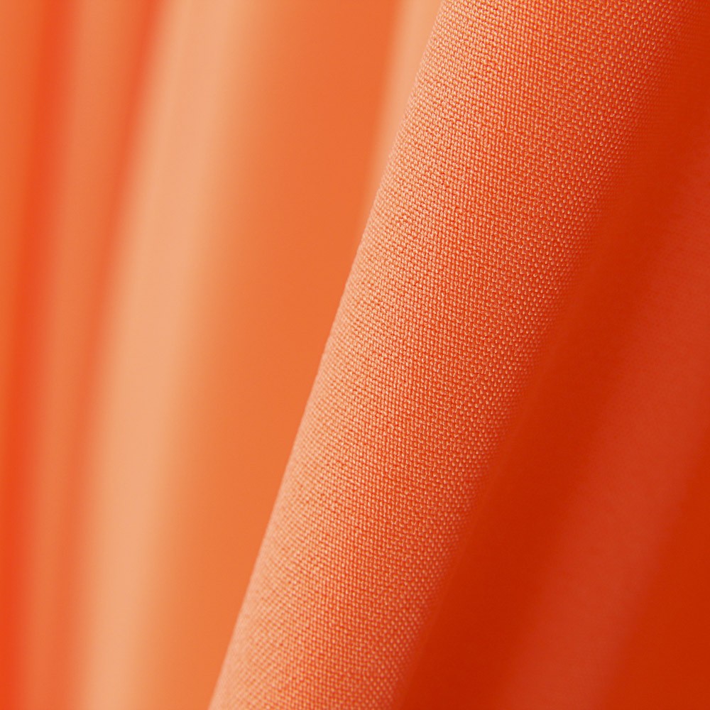Tela Gabardina Elástica Liso Mandarina - Ribes y Casals