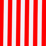 Tela Plana Rayas Blanca Roja 23mm - Ribes y Casals