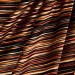 Tela Plisado Soleil Terciopelo Marrón - Ribes y Casals