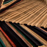 Tela Plisado Soleil Terciopelo Verde - Ribes y Casals