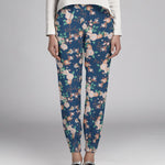 Tela Poliéster Flores Canard - Ribes y Casals