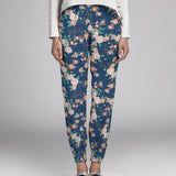 Tela Poliéster Flores Canard - Ribes y Casals