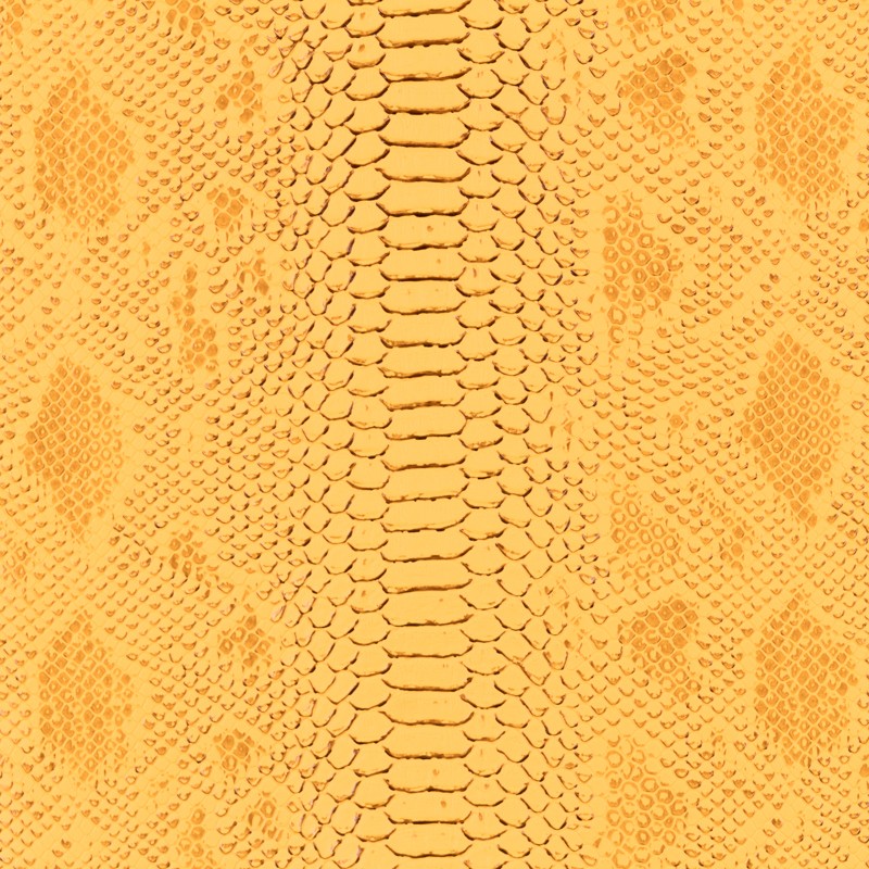 Tela Polipiel Cocodrilo Mostaza - Ribes y Casals