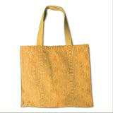 Tela Polipiel Cocodrilo Mostaza - Ribes y Casals