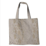 Tela Polipiel Reptil Beige - Ribes y Casals
