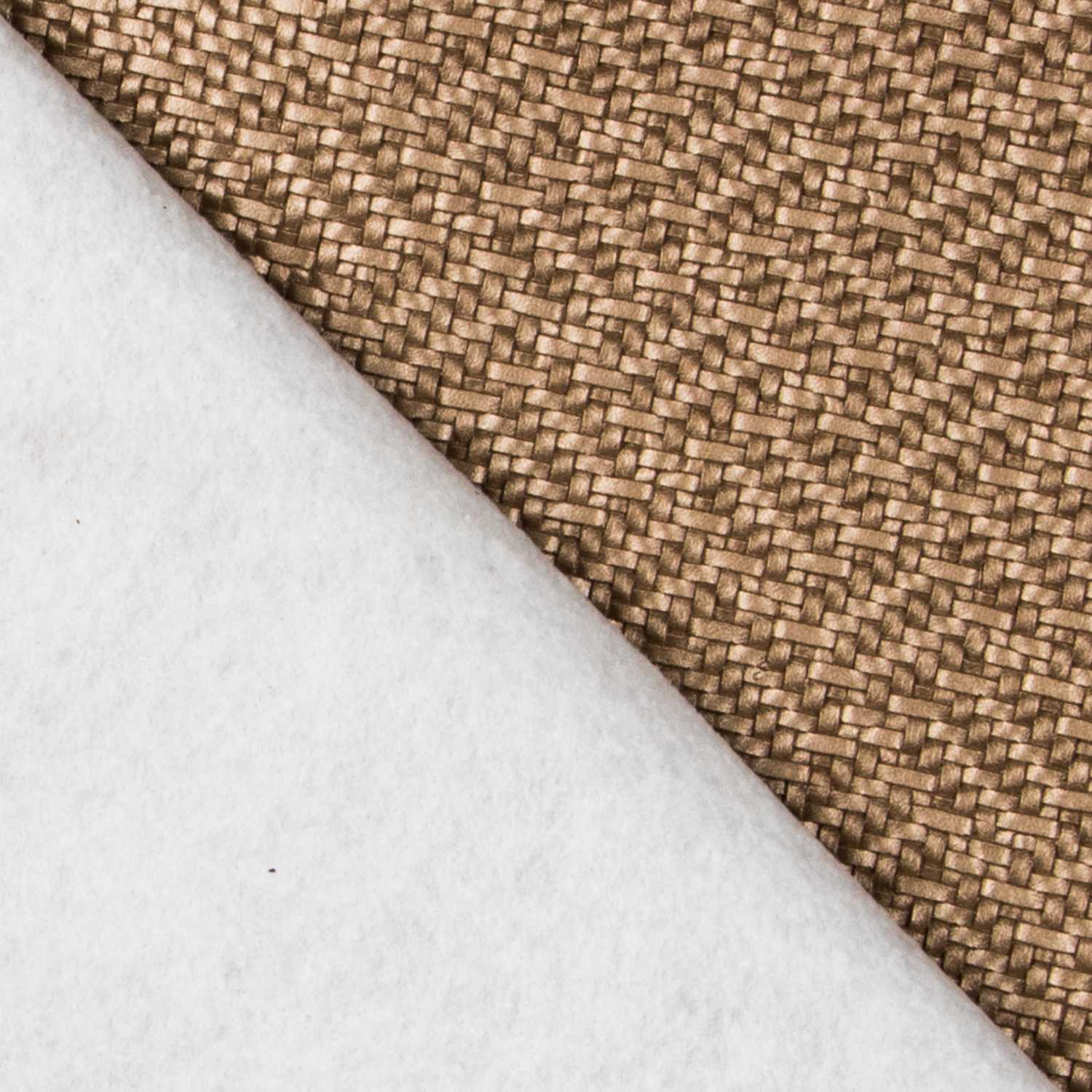 Tela Polipiel Trenzada Oro - Ribes y Casals