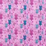 Tela Popelín Algodón Maillots Rosa - Ribes y Casals
