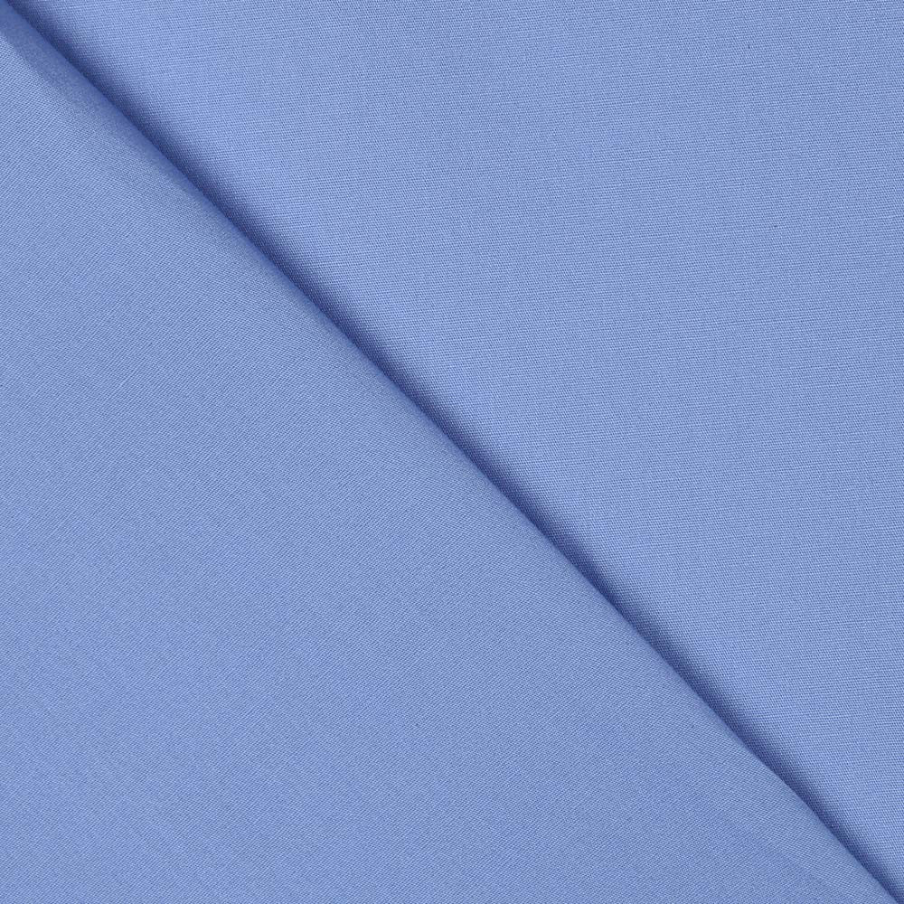 Popelín Algodón Spandex Azul - Ribes y Casals