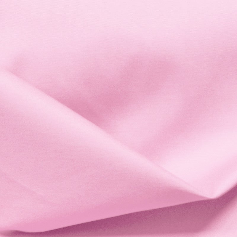 Tela Popelín Algodón Spandex Rosa Claro - Ribes y Casals