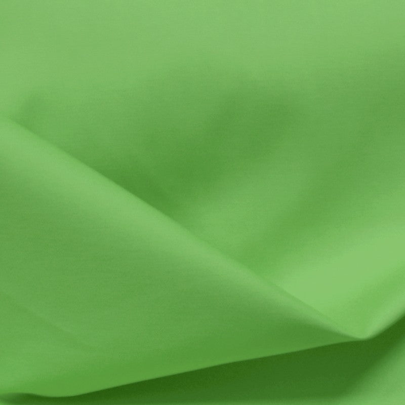 Tela Popelín Algodón Spandex Verde Manzana - Ribes y Casals