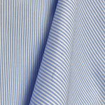 Tela Popelín Camisa Rayas Azul - Ribes y Casals