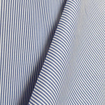 Tela Popelín Camisa Rayas Vichy Azul - Ribes y Casals