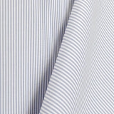 Tela Popelín Camisa Rayas Vichy Celeste - Ribes y Casals