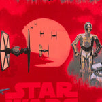 Tela Popelín Chewbacca Roja - Ribes y Casals