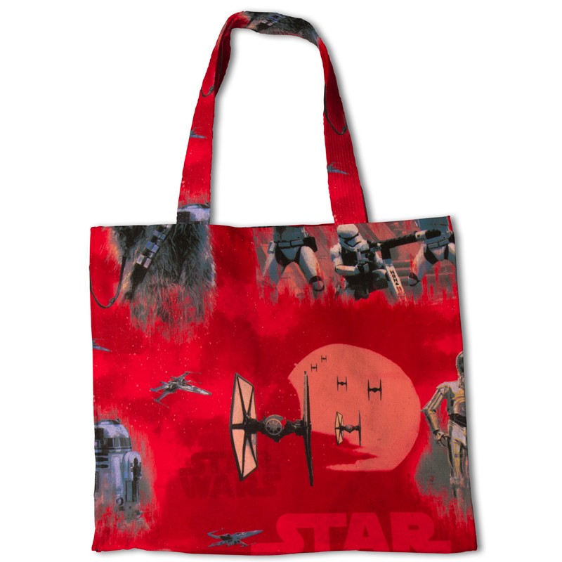 Tela Popelín Chewbacca Roja - Ribes y Casals