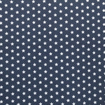 Tela Popelín Estrellas Fondo Navy - Ribes y Casals