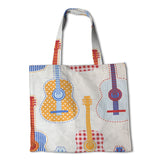 Tela Popelín Guitars Cruda - Ribes y Casals