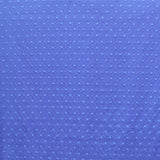 Tela Popelín Lunar Bordado Tono Sobre Tono Azul Denim - Ribes y Casals