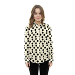 Tela Popelín Lunar Fondo Crudo 3,5 cm - Ribes y Casals