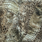 Tela Punto Animal Marrón - Ribes y Casals