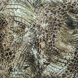 Tela Punto Animal Marrón - Ribes y Casals