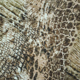 Tela Punto Animal Marrón - Ribes y Casals