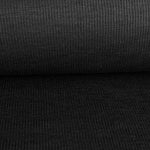 Tela Punto Canalé Negro - Ribes y Casals