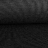 Tela Punto Canalé Negro - Ribes y Casals